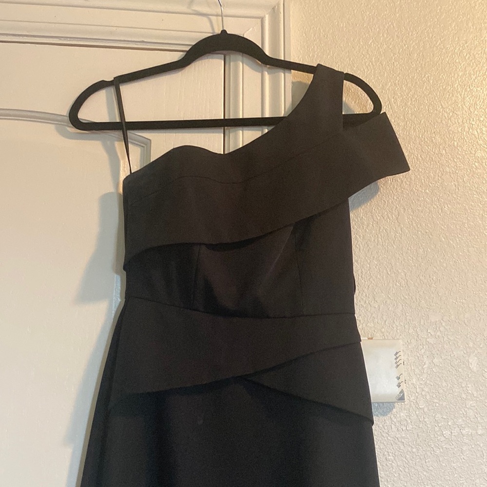 Black evening dress
